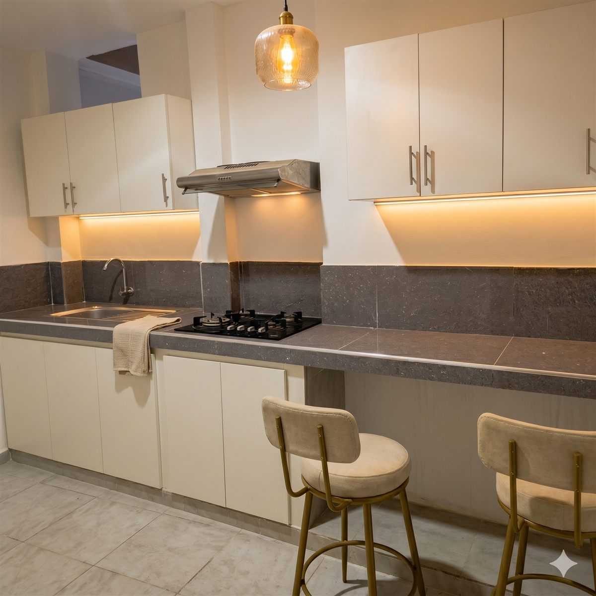 Cocina de Living Bolo